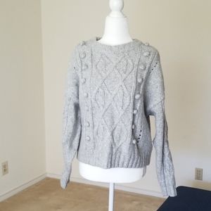 Gray sweater